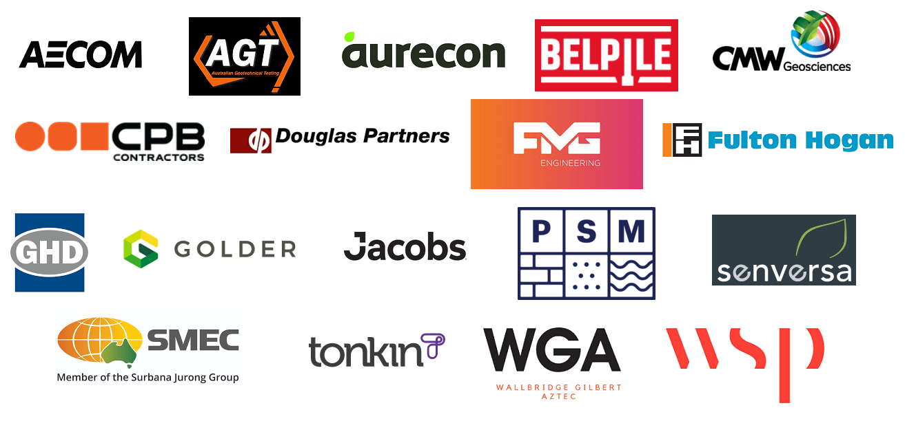 Client logos displayed on the existing CPTSA website